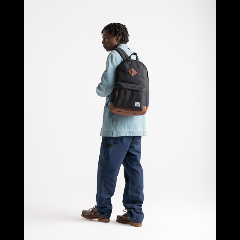 Herschel Ryggsäck Heritage Svart/Beige 9