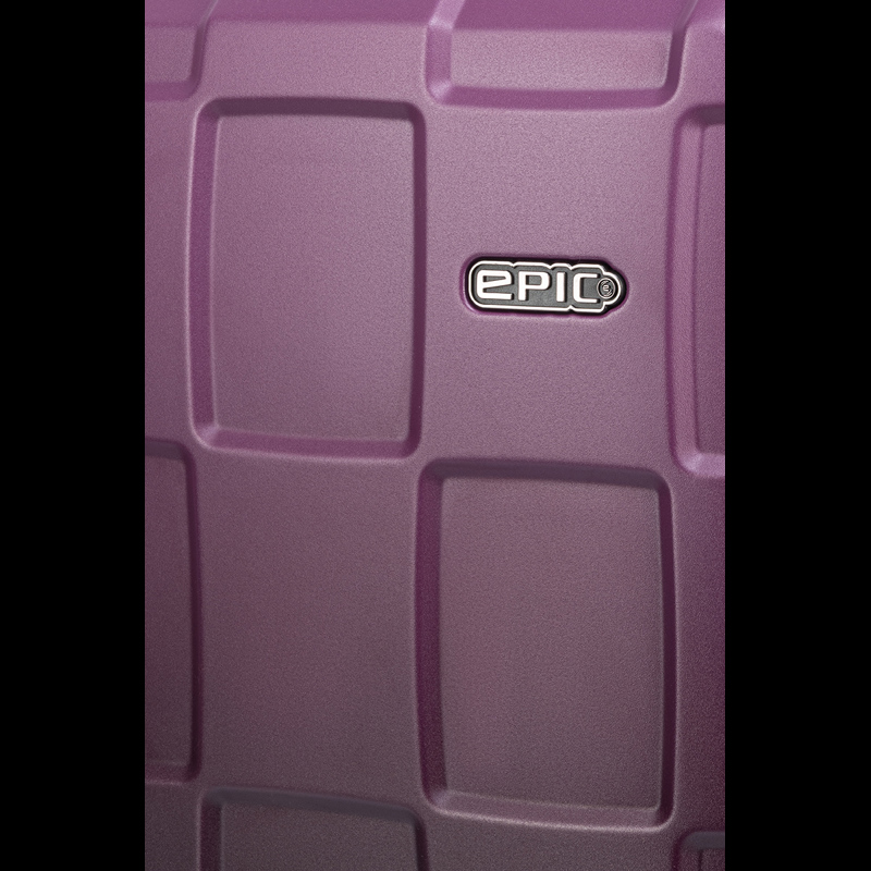 EPIC Kuffert Crate Solids Lilla/sort 55 Cm 6