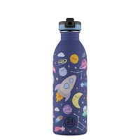 24Bottles Drikkeflaske Urban Bottle Blå med space 1
