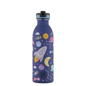 24Bottles Drikkeflaske Urban Bottle Blå med space