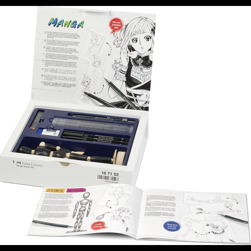 Faber-Castell Startset Pitt Artist Manga Multi 2