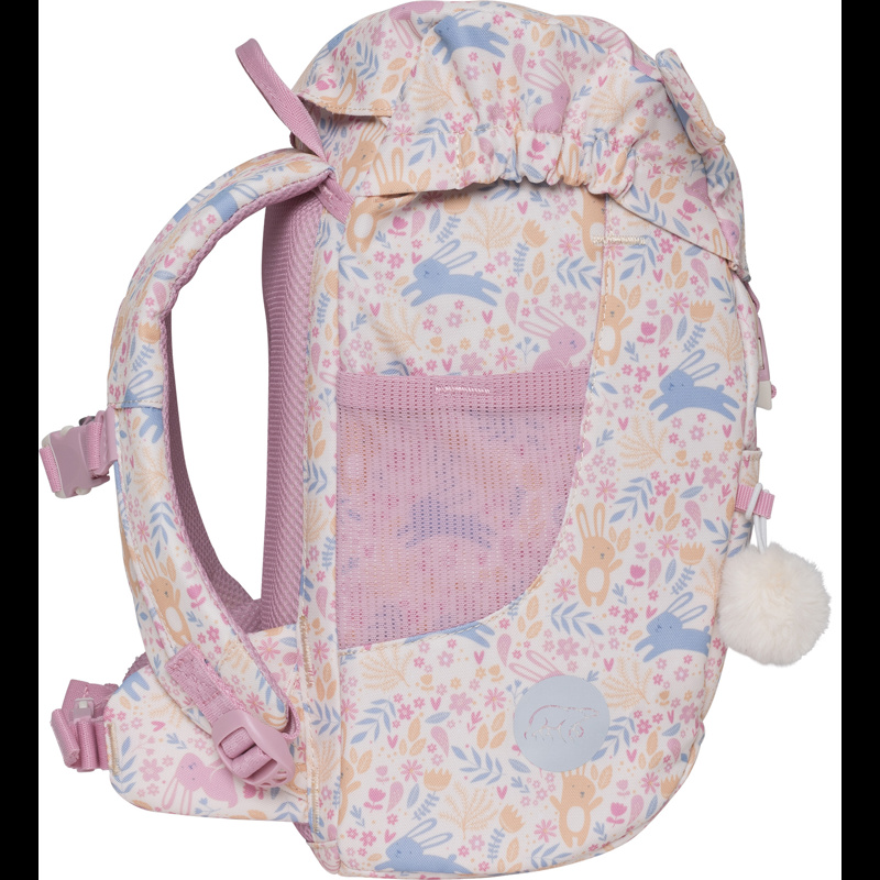 Beckmann Barnryggsäck Classic Bunny Rosa 2