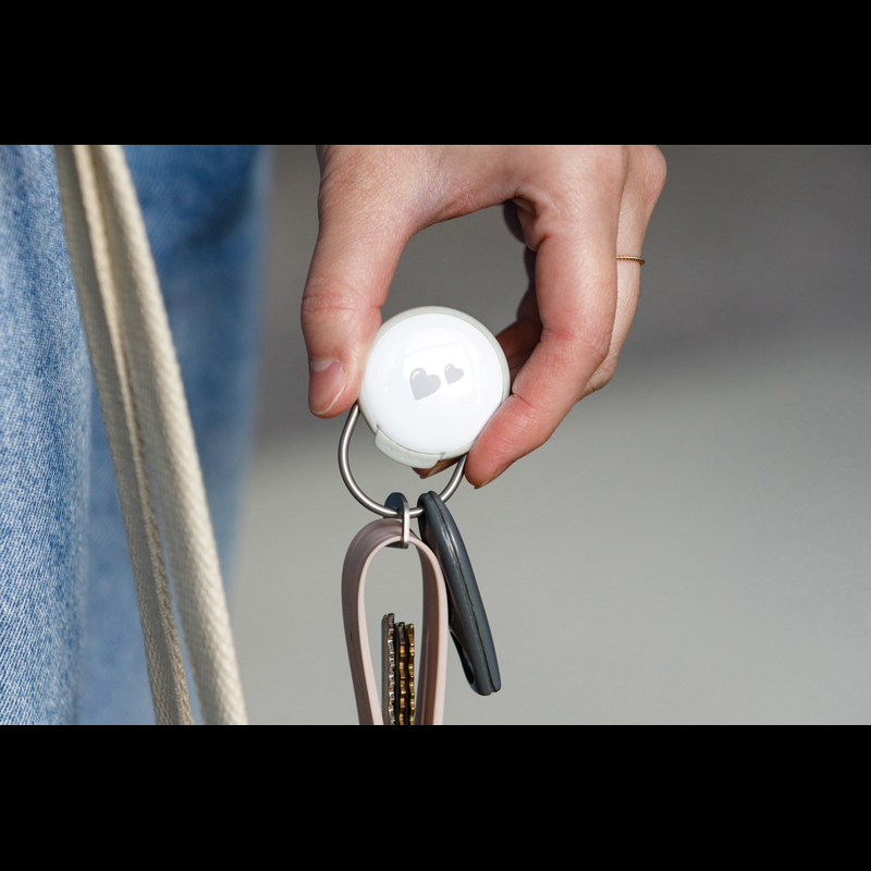 Orbitkey Nyckelring för AirTag Grå 2
