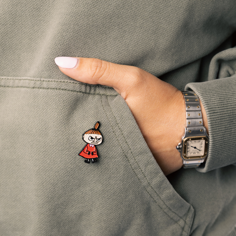 Nordic Buddies Broche Pin Lille My Rød 2