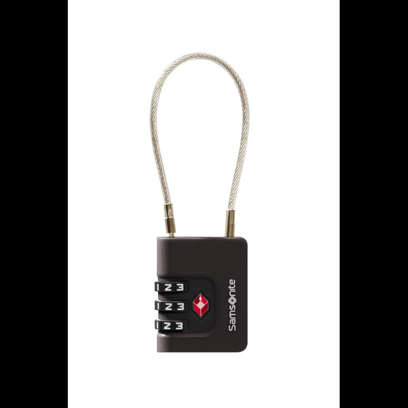 Samsonite TSA Kabellås Svart 4