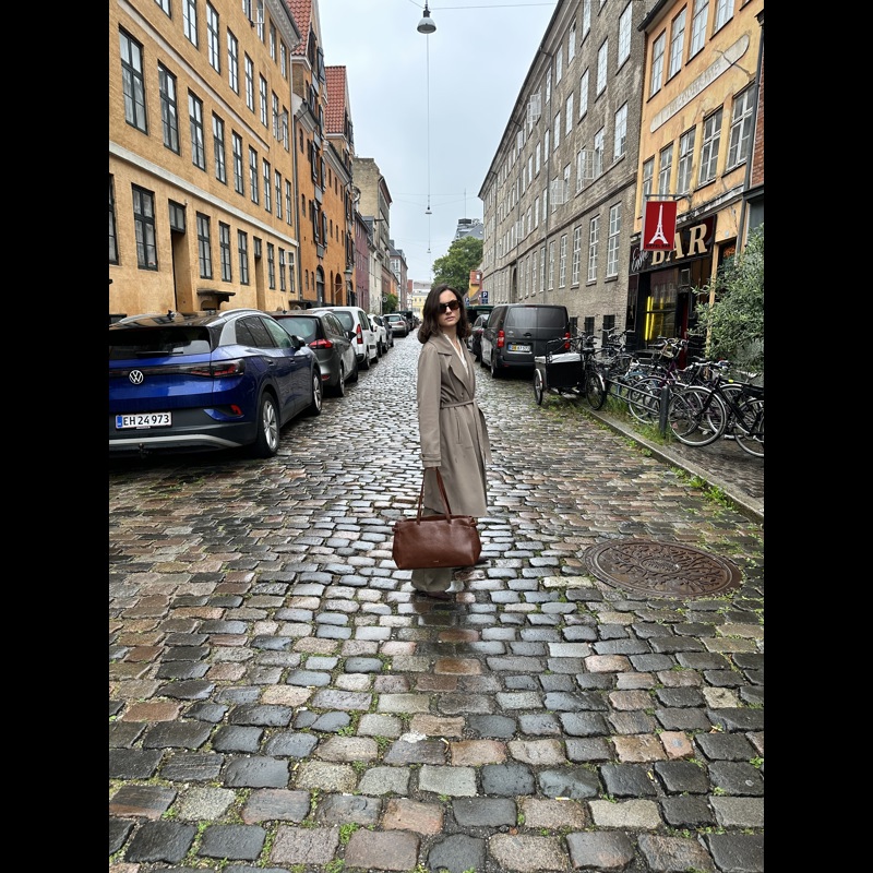Conmé Shopper Miley Cognac 13" 6