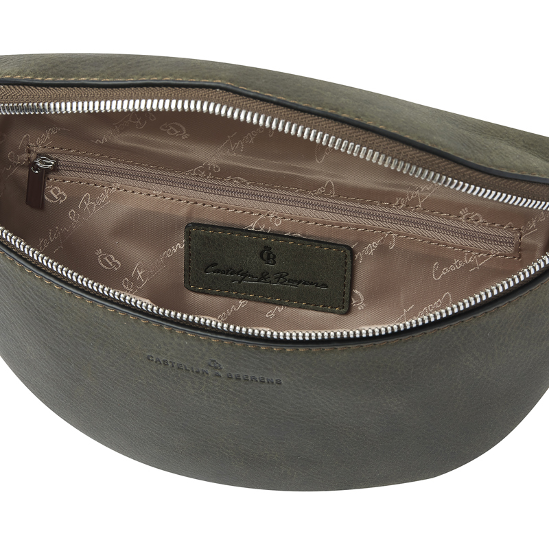 Castelijn & Beerens Midjeväska Fanny Pack Mörkgrön 6