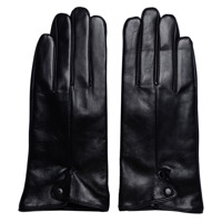 RE:DESIGNED Damehandsker Lissa Wool Sort Str S 1