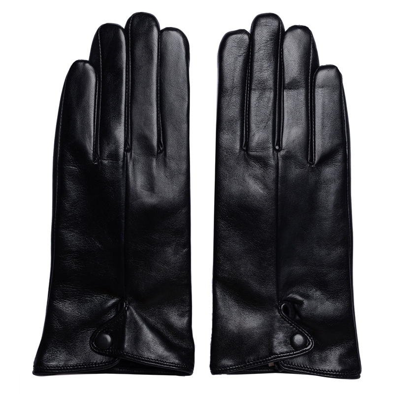 RE:DESIGNED Damehandsker Lissa Wool Sort Str S 1