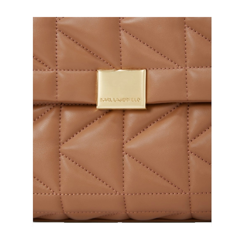 KARL LAGERFELD Skuldertaske Brun 4