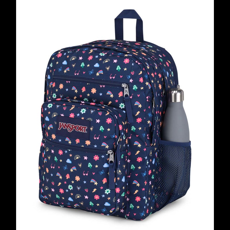 JanSport Rygsæk Big Student Sort m/mønster 15" 3