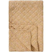 Ib Laursen Filt Quiltet Beige/grön 1