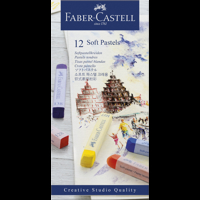 Faber-Castell Kridt Soft Pastel 12 stk. Multi 1