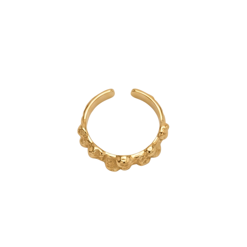 Winther Studio Ring Cruda Guld 3