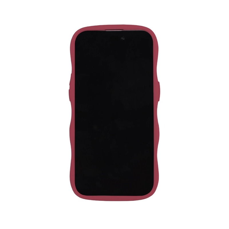Holdit Mobilcover Wavy Rød/Hvid iPhone 14 Pro 4
