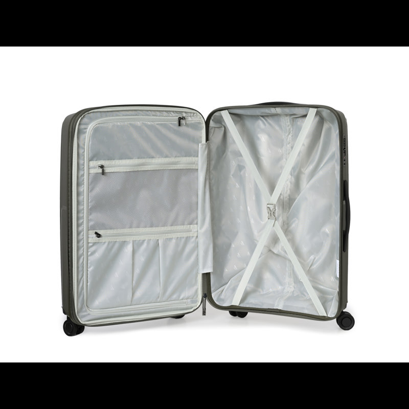 Aries Travel Kuffert Phoenox 66 Armégrön 66 Cm 5