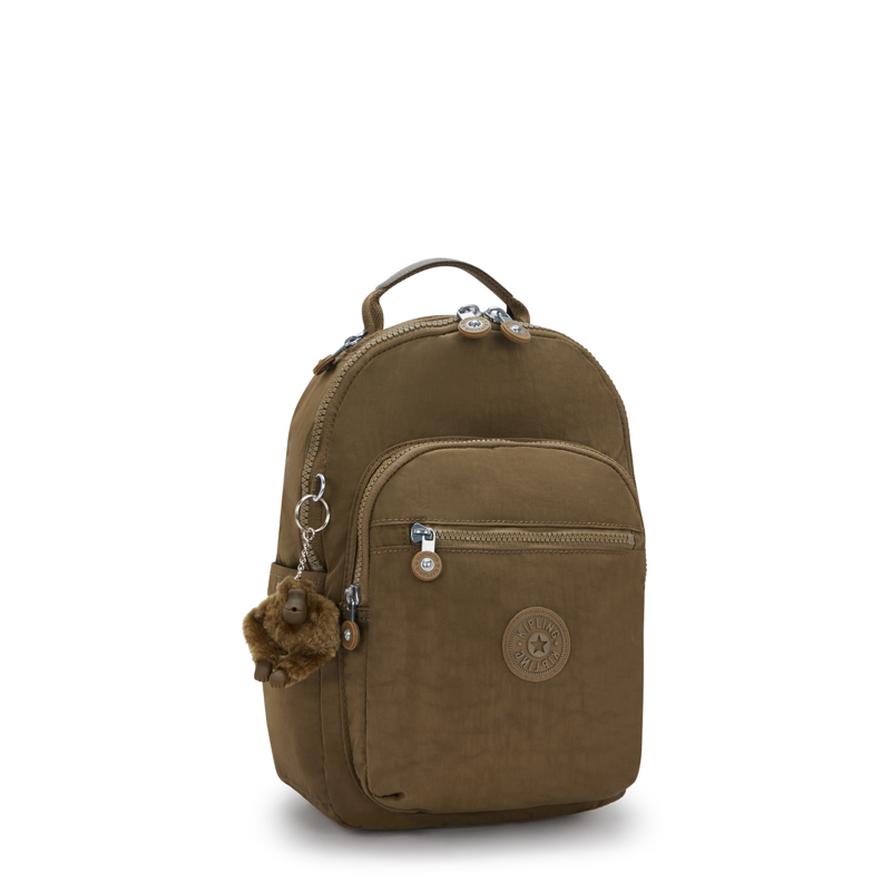 Kipling Ryggsäck Seoul S Khaki 10" 4