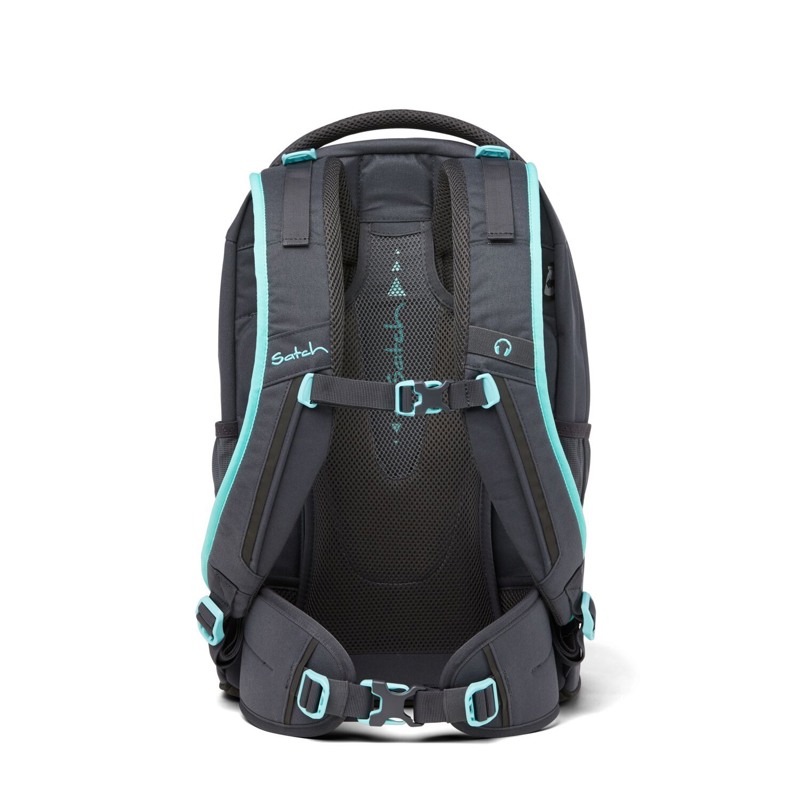 Satch Skoletaske Pack Mint Phantom Grå 6