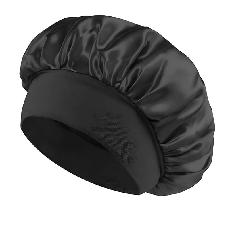 SOHO Bonett Satin Safiya Svart 1