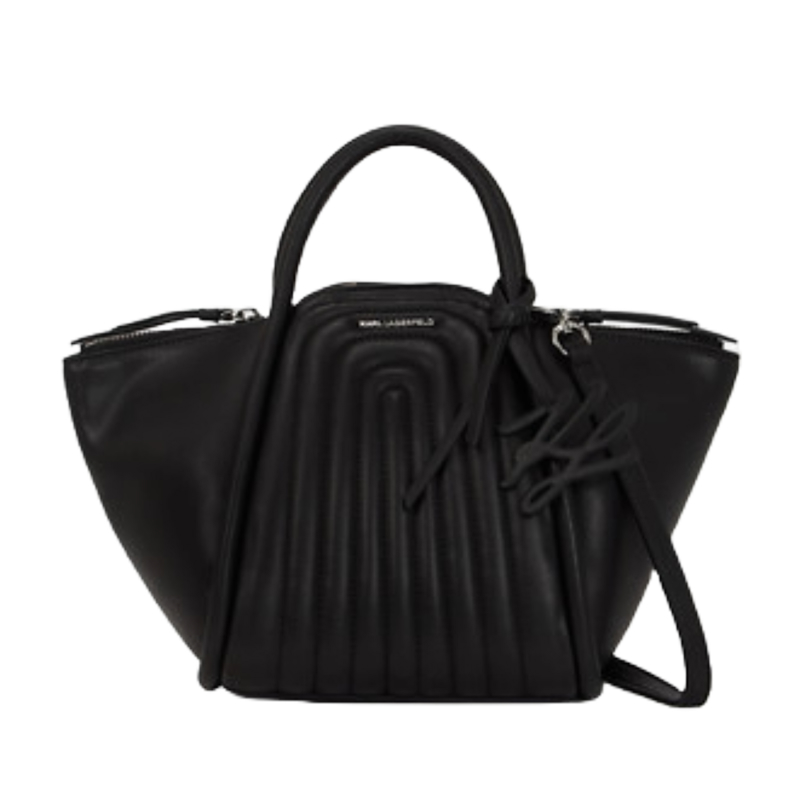 KARL LAGERFELD Shopper Wellen  Svart 1