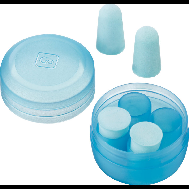 Go Travel Öronproppar Super Soft Blå 1