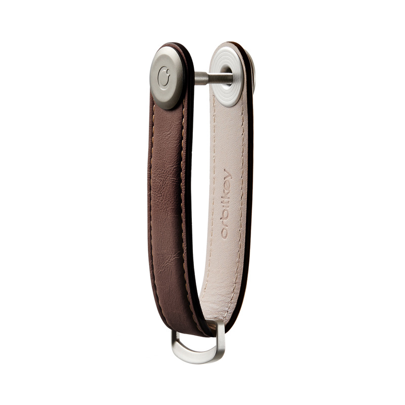 Orbitkey Nøgleholder Leather Brun 4