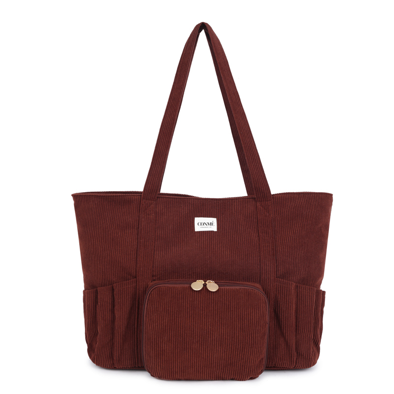 Conmé Projekttaske Creative Bag Brun/rød 1
