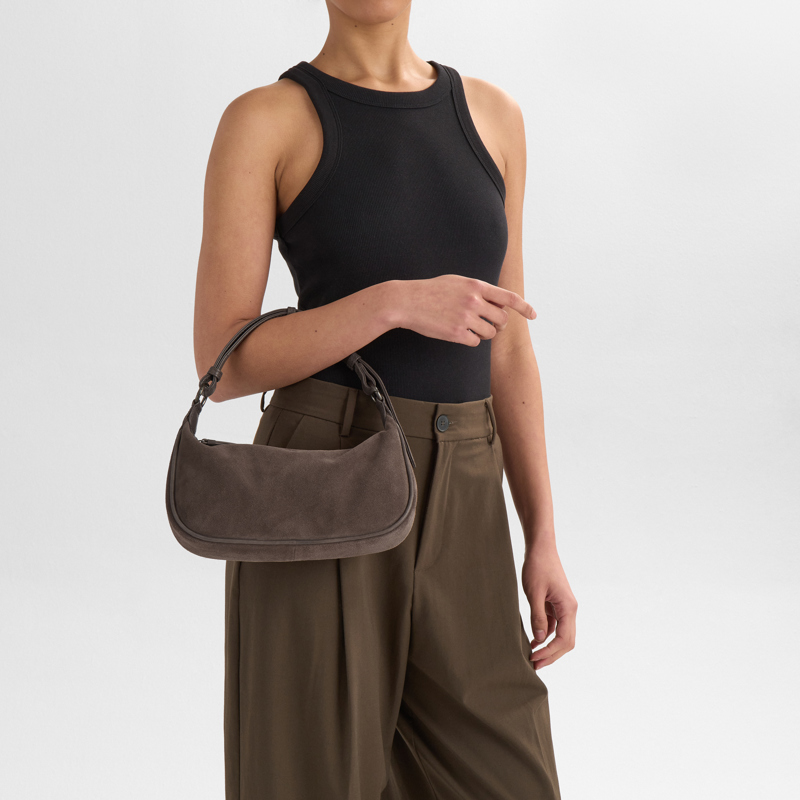 MARKBERG Crossbody Mini MuseMBG Suede Brun/brun 2