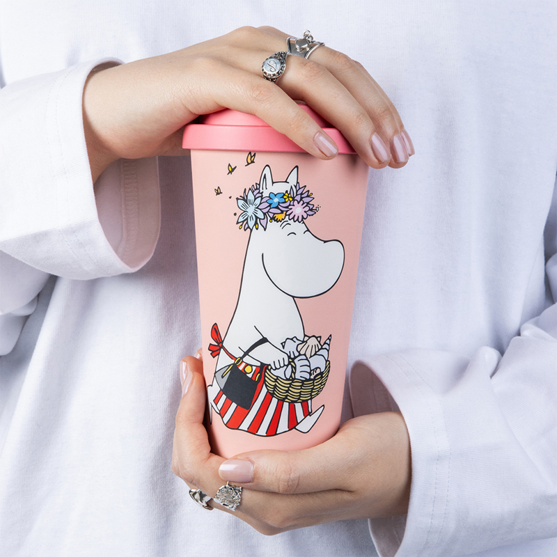 Nordic Buddies Takeaway krus Mummimamma  Fersken 5