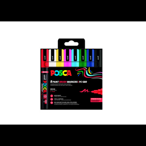 POSCA Pennor POSCA PC-5BR 8-pack Multi
