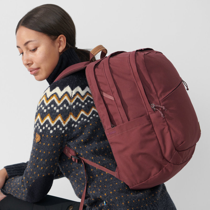 Fjällräven Ryggsäck Räven 28 Bordeaux 15" 4