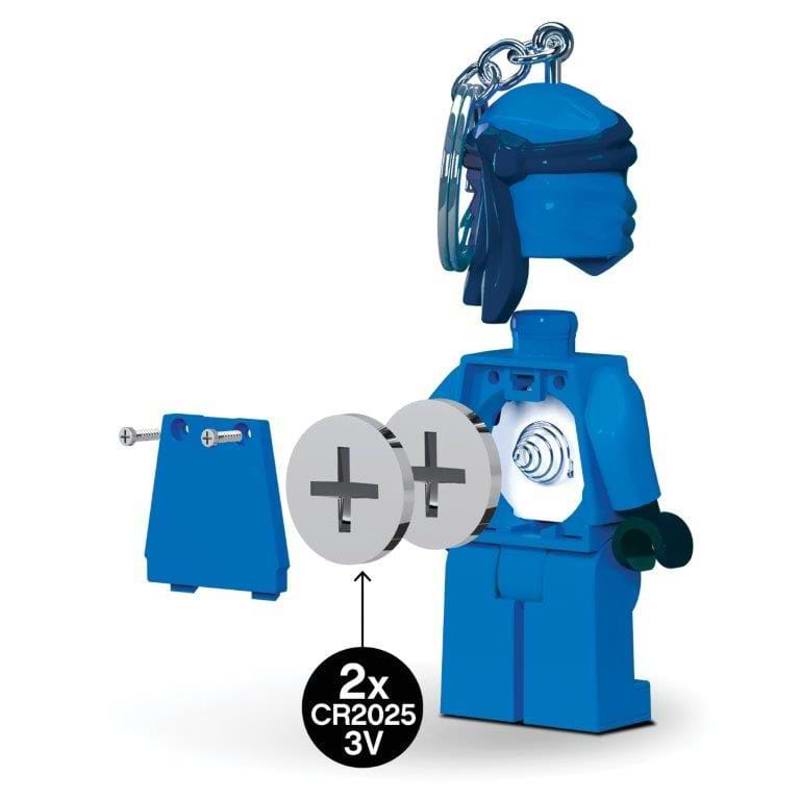 LEGO Tilbehør Bag Charm med LED Legacy JAY Blå 2