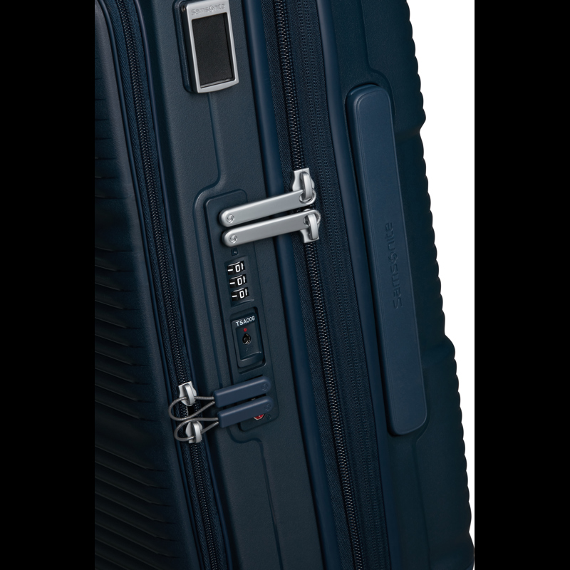 Samsonite Kuffert Paralux HS M. blå 55 Cm 9