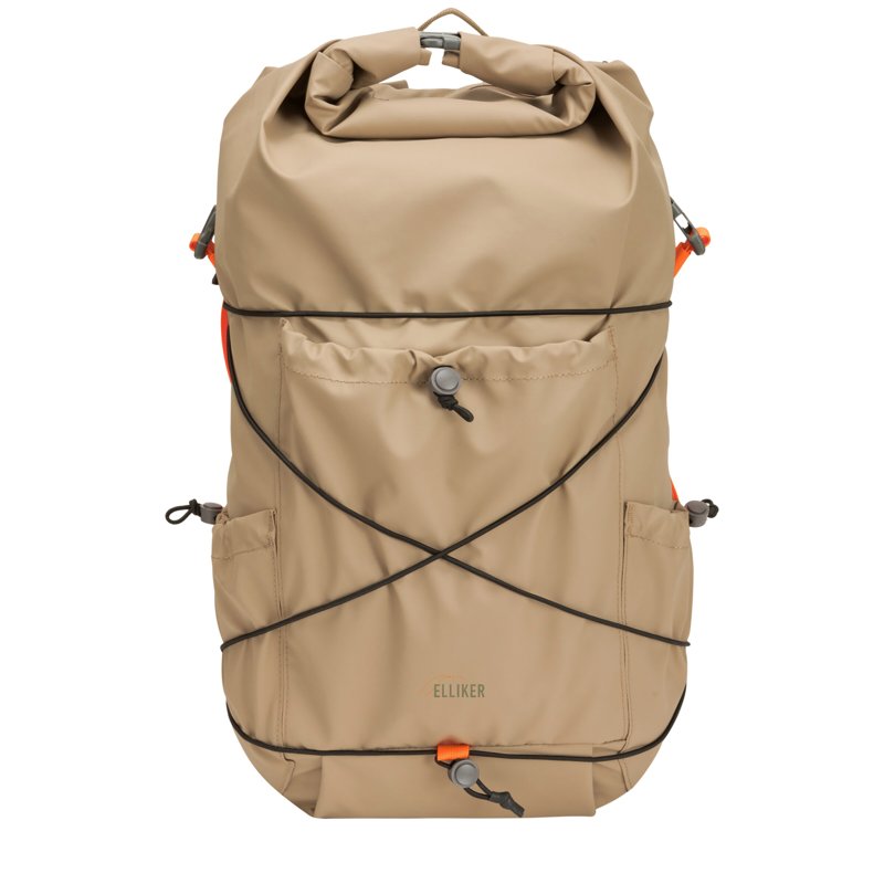 ELLIKER Rygsæk Rolltop Buckden Sand 4