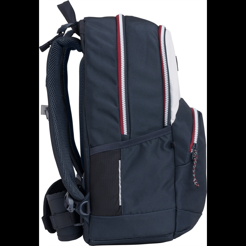 Beckmann Skoletaske Sport Jr Navy White Blå/hvid 3