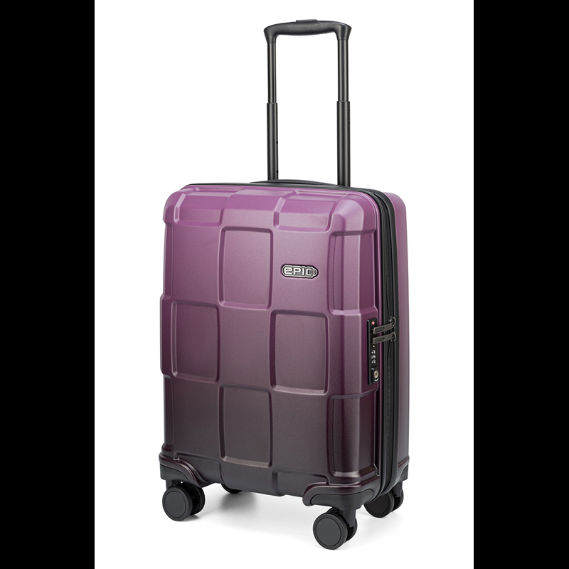 EPIC Kuffert Crate Solids Lilla/sort 55 Cm 2