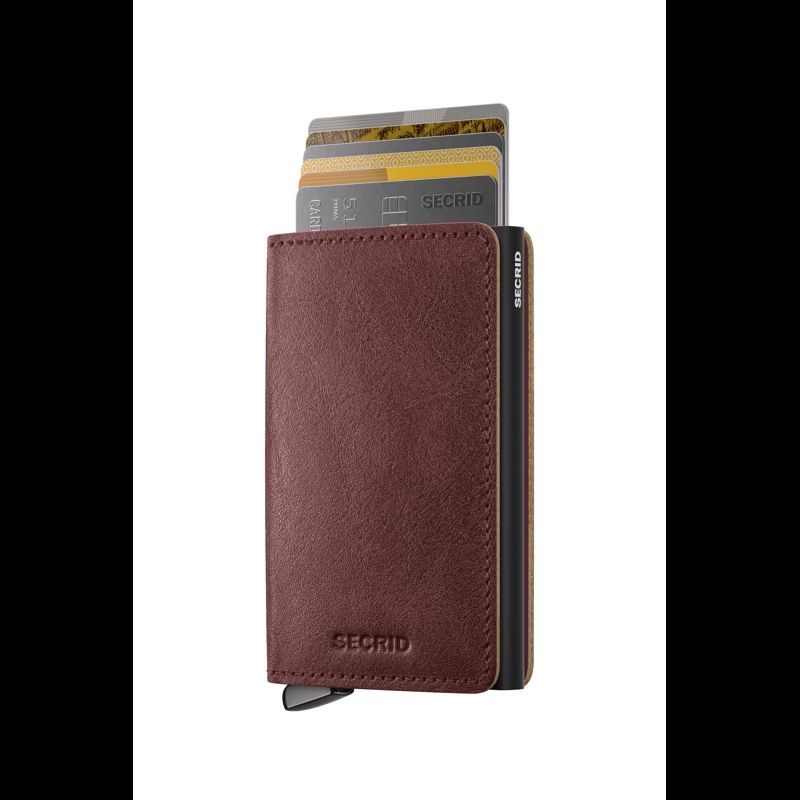 Secrid Slimwallet Brun 1