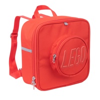 LEGO Tilbehør Ryggsäck Brick Röd