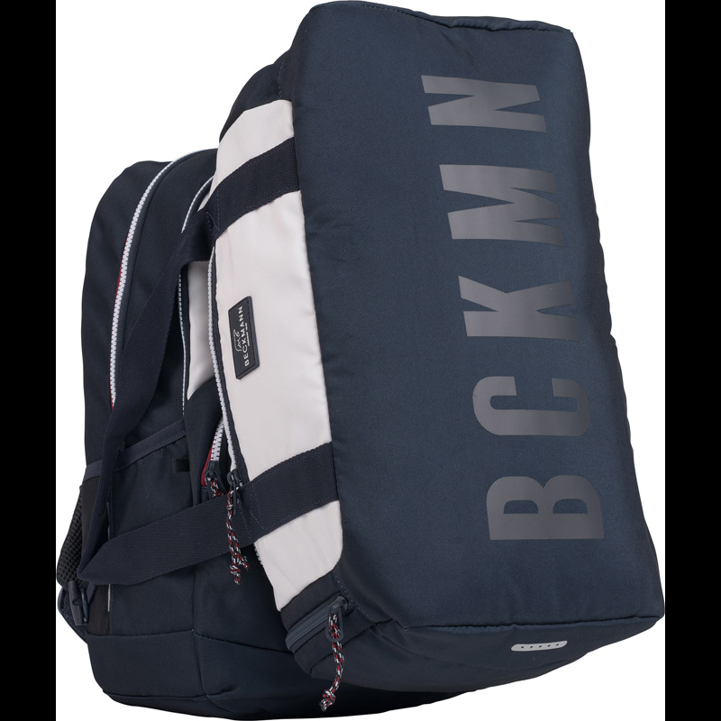 Beckmann Skoletaske Sport Jr Navy White Blå/hvid 8