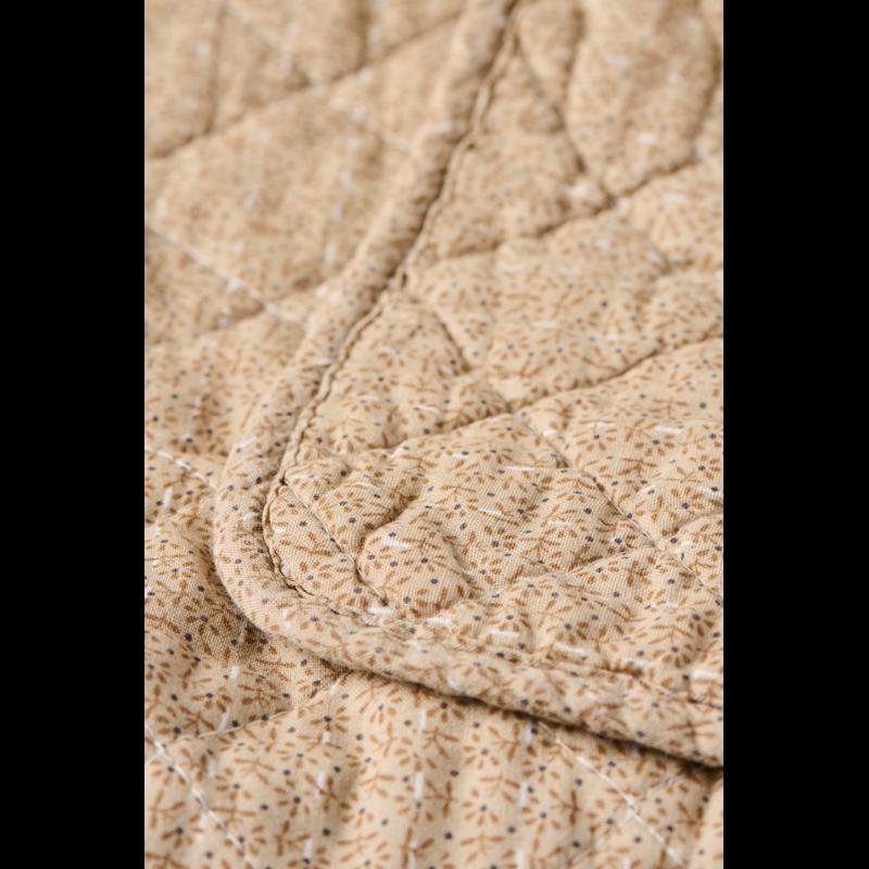 Ib Laursen Tæppe Quiltet Beige 2
