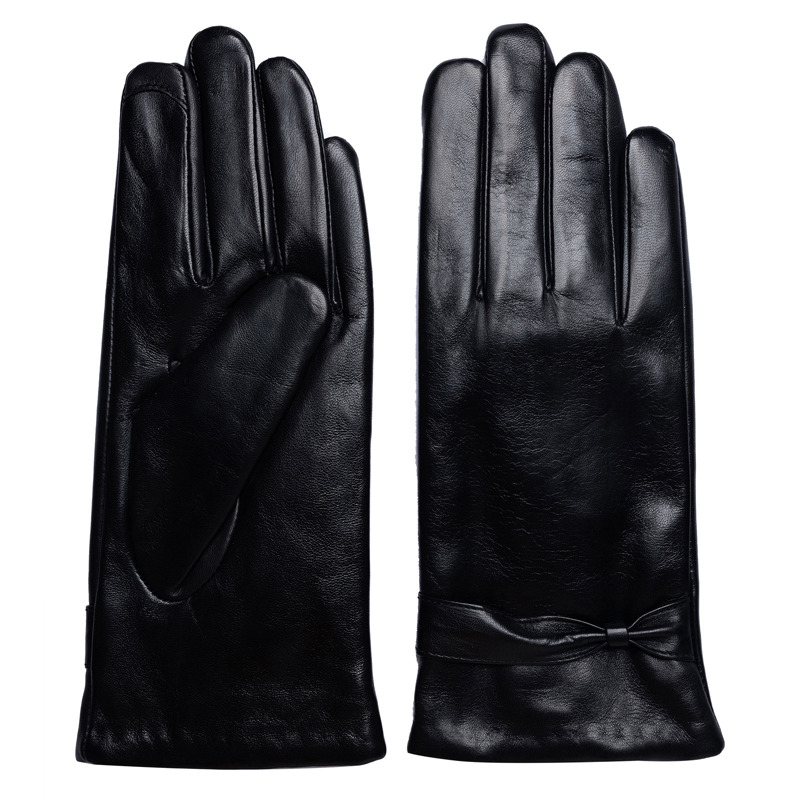 RE:DESIGNED Damehandsker Luba Wool Sort Str S 3