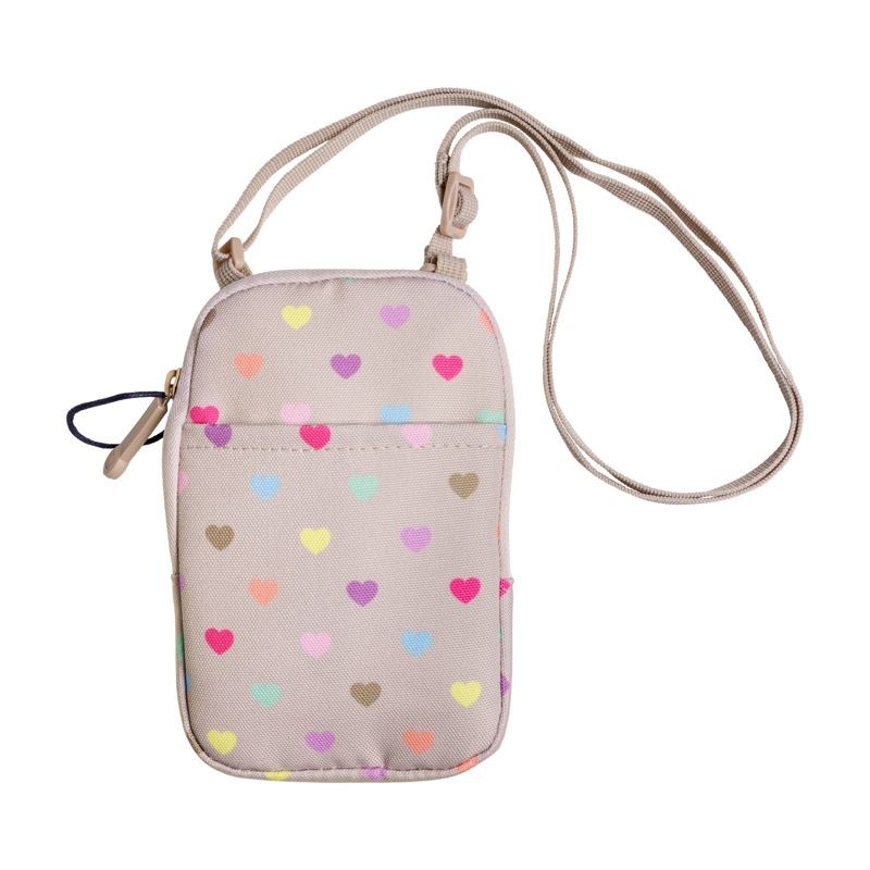 Grow Mobiltaske Hearts Beige 1