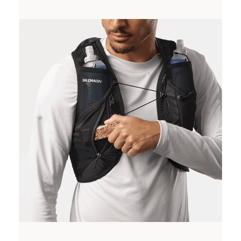 Salomon Löparväst Active Skin 12 Svart Str L 6