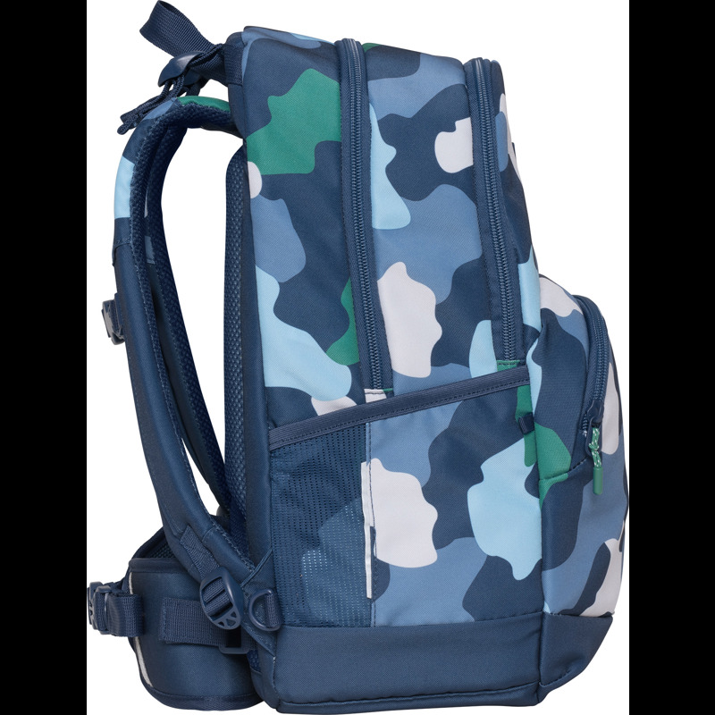 Beckmann Skoletaske Sport Jr. Camo Blå camuflage 3