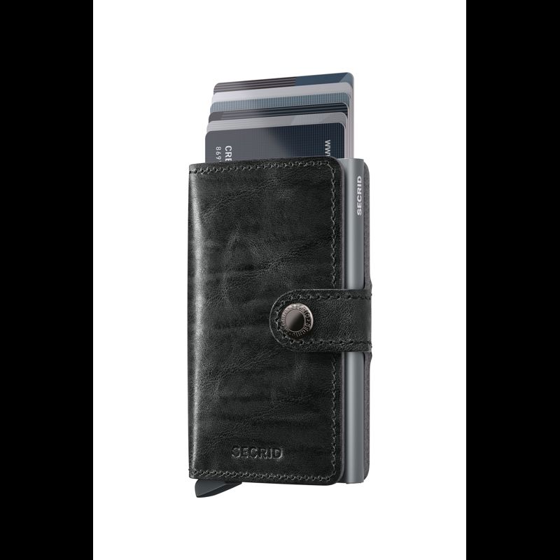 Secrid Miniwallet Sort/grå 2