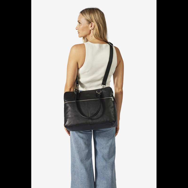 Adax Computertaske Gerda Napoli Sort 14" 7