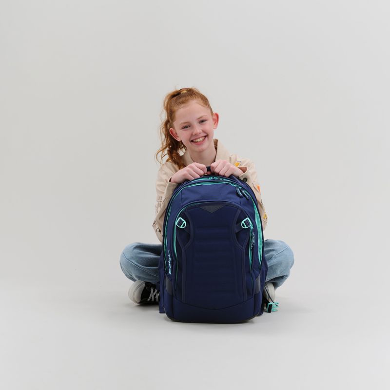 Satch Skoletaske Match Plus Ocean M. Mint 2