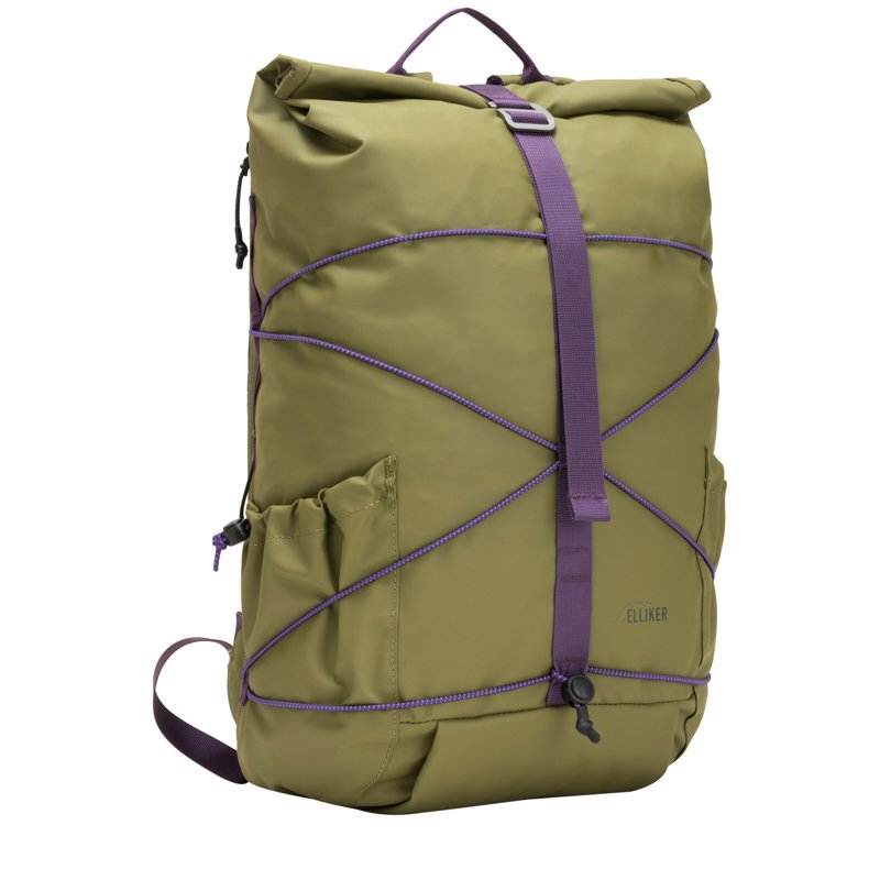 ELLIKER Rygsæk Rolltop Dayle  Khaki 2
