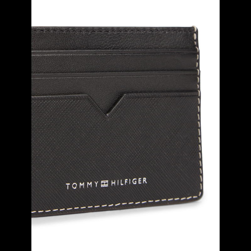 Tommy Hilfiger Kortholder Saffiano Sort 3