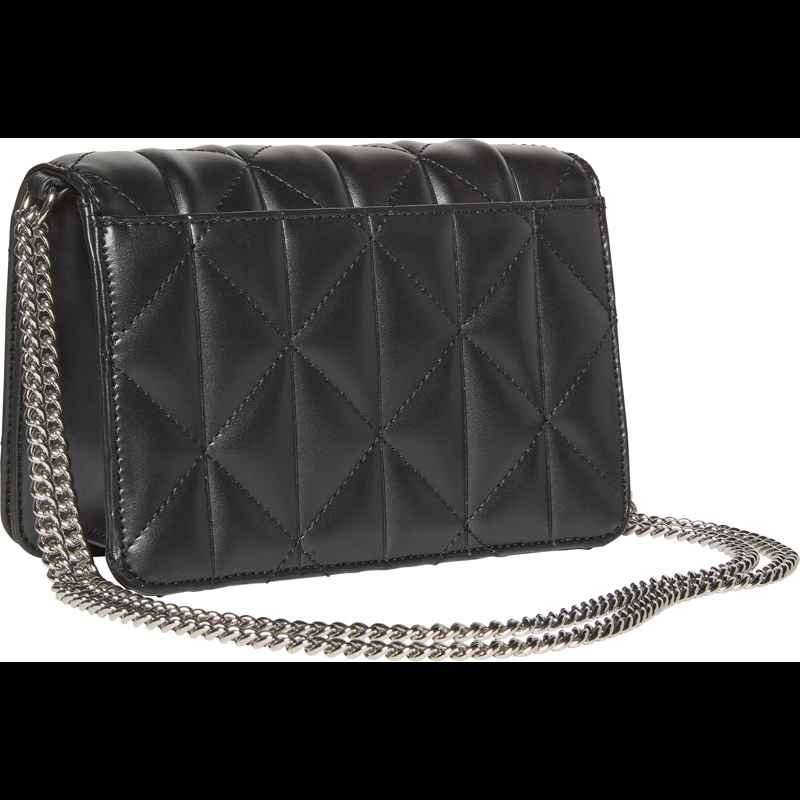 Calvin Klein Axelväska Quilted Emblem Svart 3